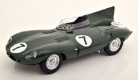 1955 JAGUAR D-TYPE (LN) LE MANS #7 in 1:18 scale