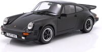 1976 Porsche 911 (930) Turbo 3.0 Black in 1:18 scale