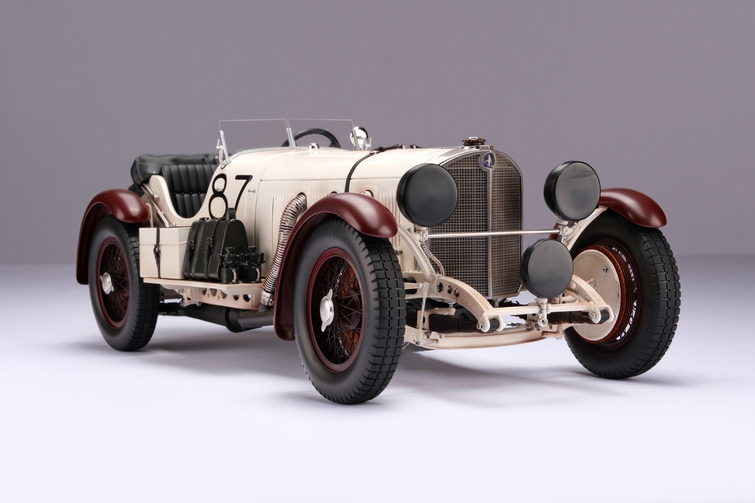 1:43 RIO Mercedes Benz Ssk #90 Mille Miglia 1932 Broschek