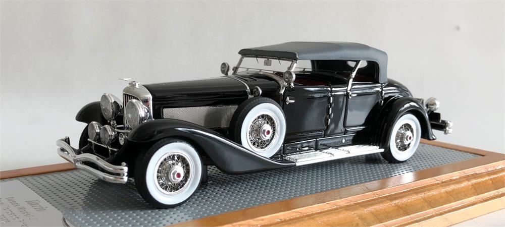 ILARIO Duesenberg Model J Dual Cowl Phaeton Sn2470 Walker La Grande – Résine 1/43 (neuf)