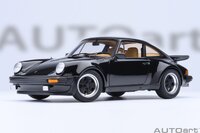 Porsche 911 (930) Turbo 3.0 Black in 1:18 scale