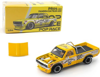 Pandem Datsun 620 Pickup Truck "Mooneyes" Yellow 1:64