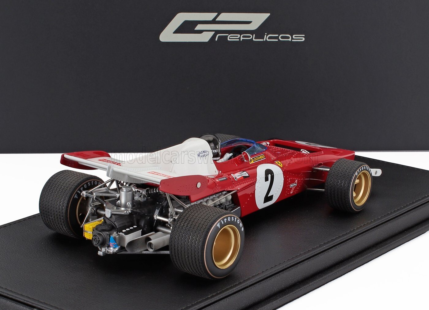 Ferrari F1 312B2 #2 Pole Position and Winner 1971 Dutch GP Jacky Ickx ...
