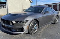 2024 Ford Mustang Dark Horse Carbonized Grey Metallic in 1:18 scale