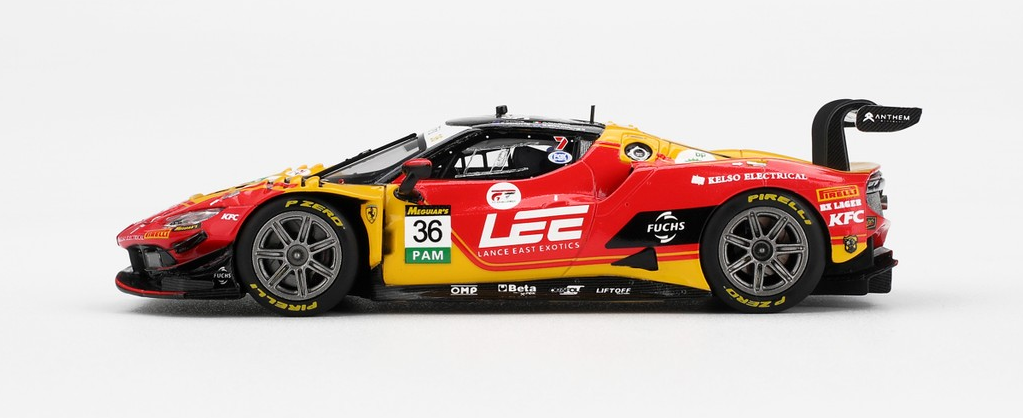 Ferrari 296 GT3 #36 ARISE RACING 2025 Bathurst 12 Hrs in 1:43 scale by BBR