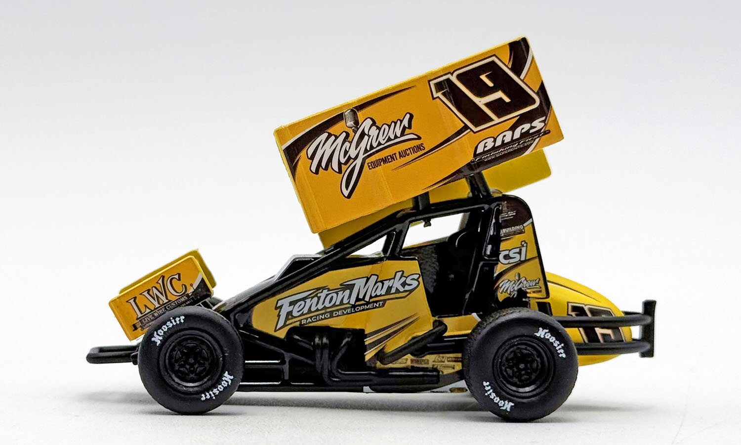 2026 #19 Fenton Marks Racing Sprint Car - Brent Marks in 1:50 scale by ...