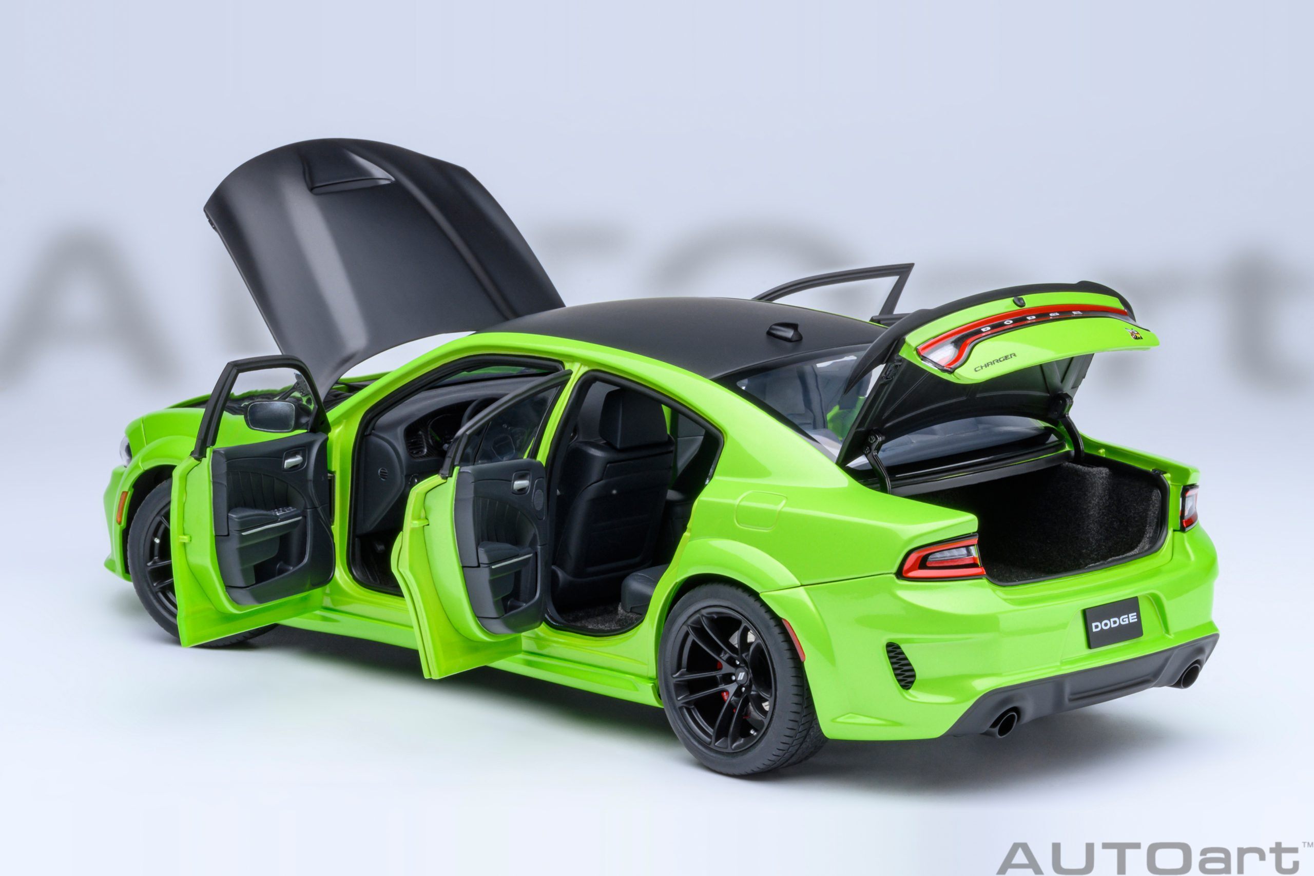 Dodge Charger SRT Scat Pack Widebody Sublime in 1:18 scale by AUTOart
